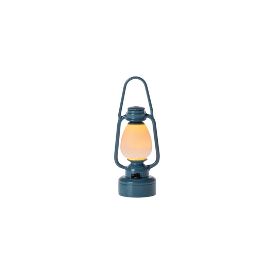 Maileg Vintage Lantern Mouse, Blue