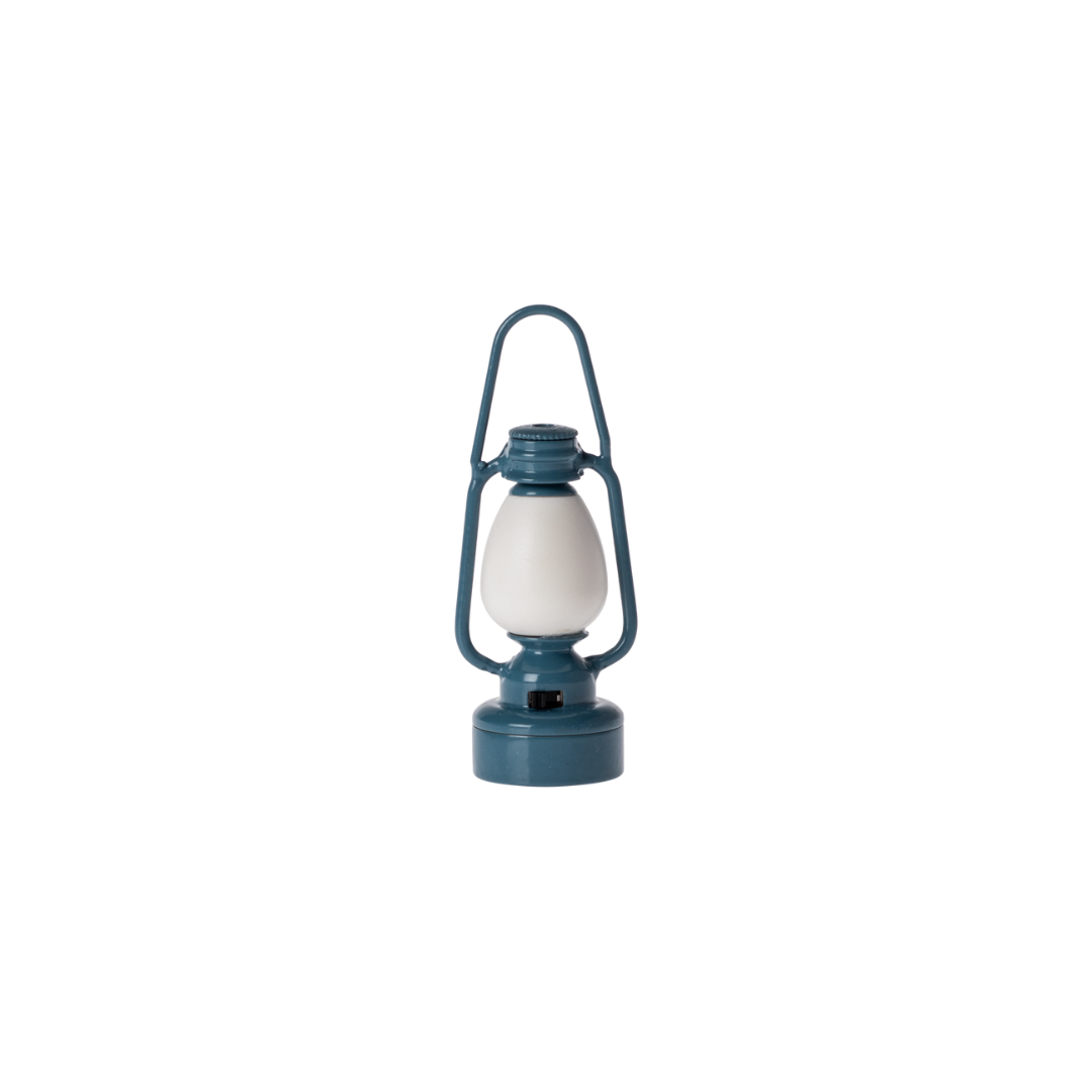 Maileg Vintage Lantern Mouse, Blue