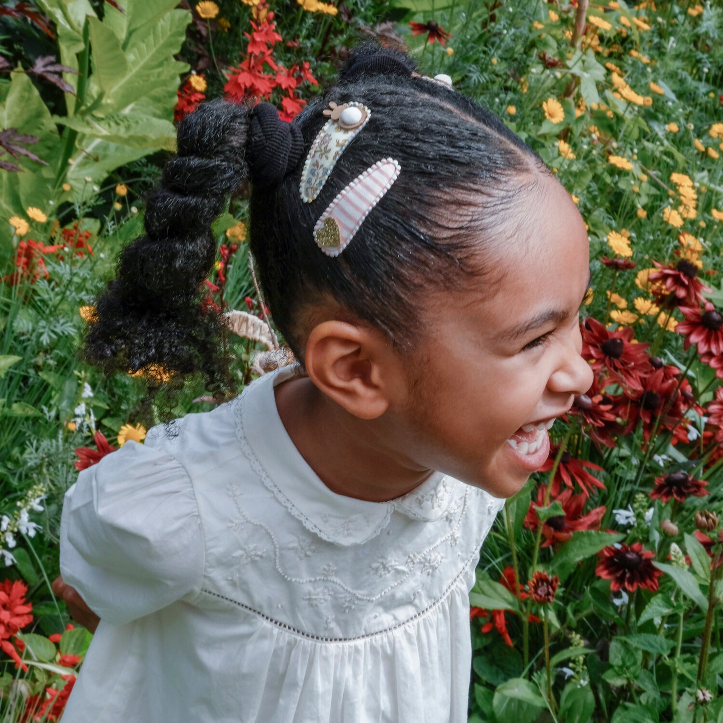 Rockahula Petal Bunny Fabric Clip Set