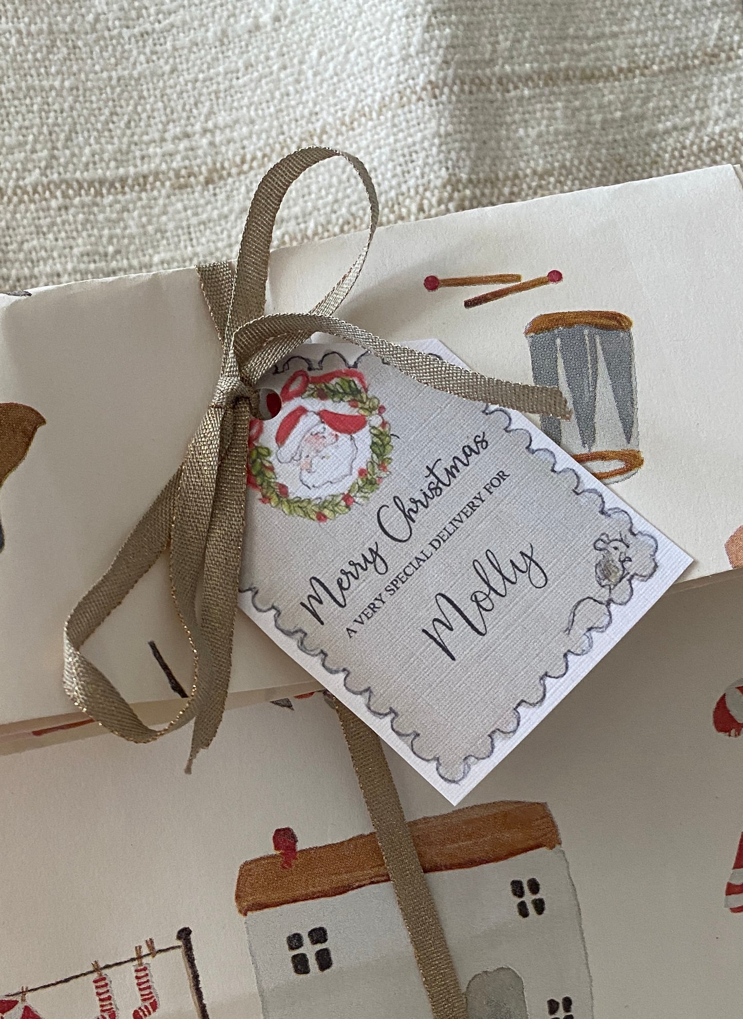 Christmas Personalised Gift Tag