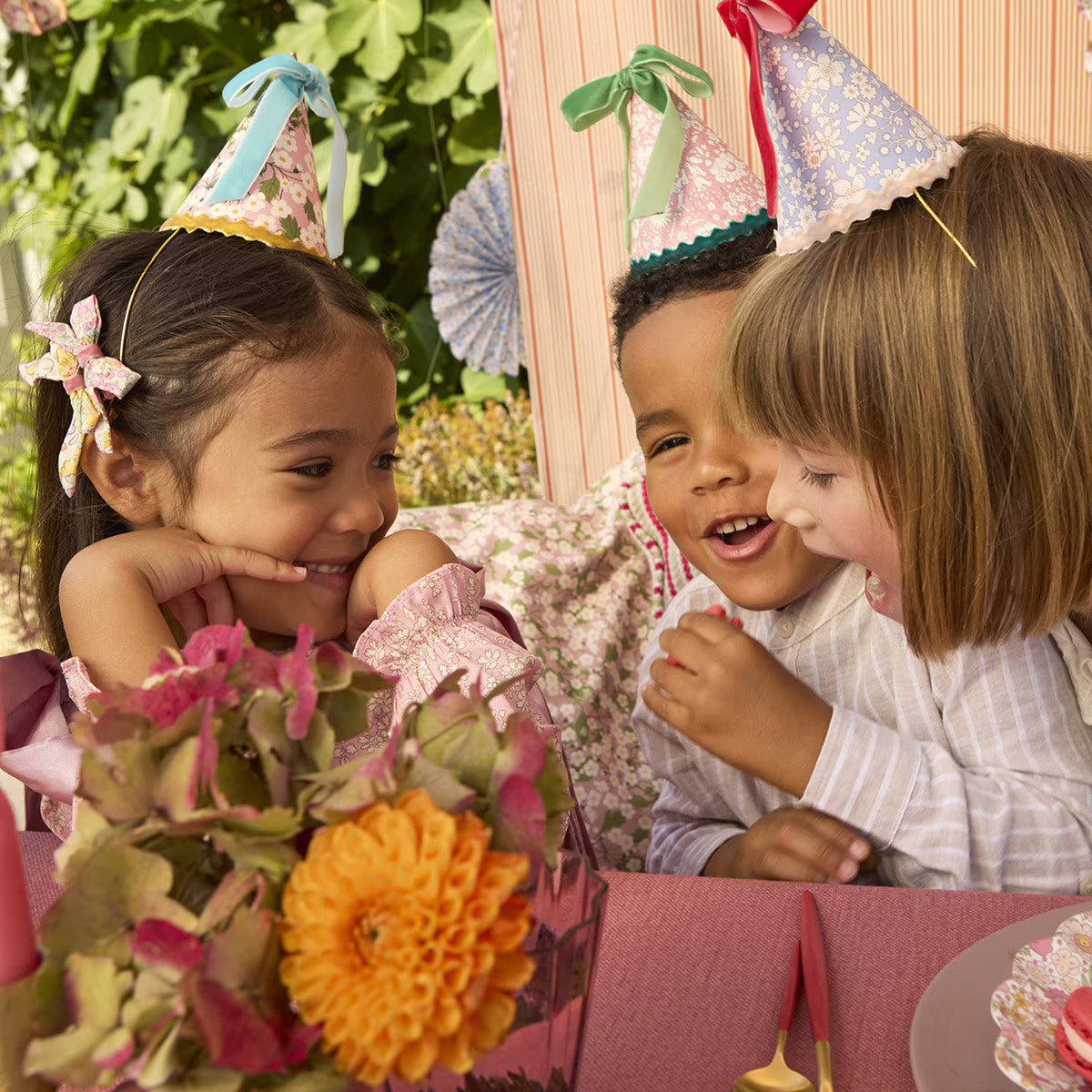 Meri Meri x Liberty Party Hats (x8)