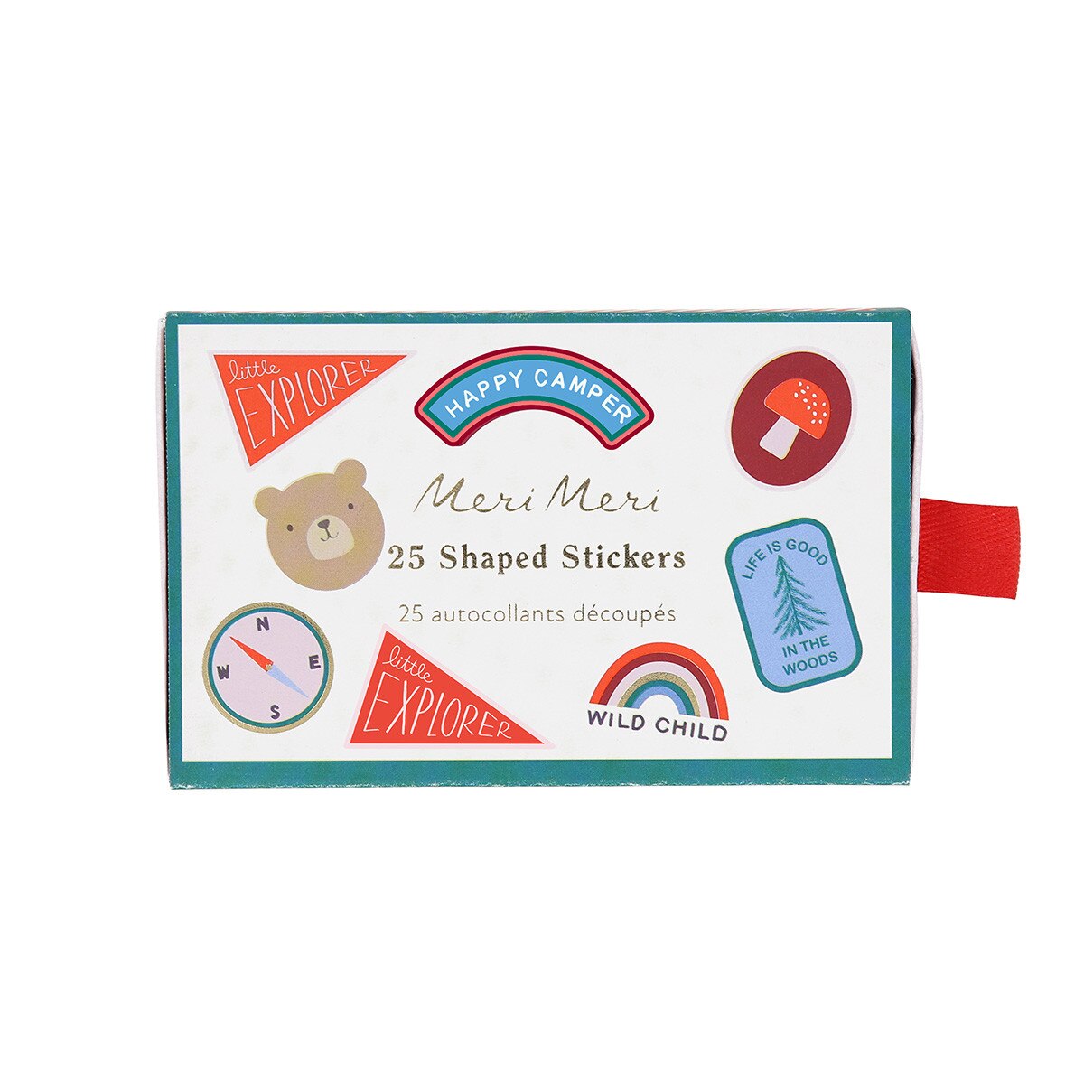Meri Meri Outdoor Adventures Shaped Stickers (x 25)