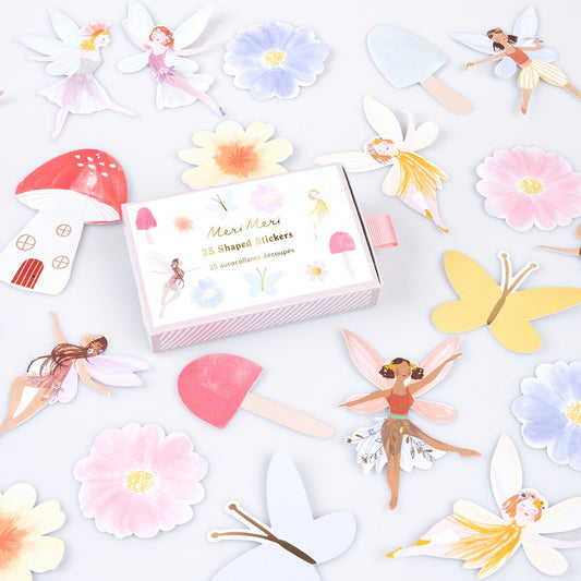Meri Meri Fairy Shaped Stickers (x 25)
