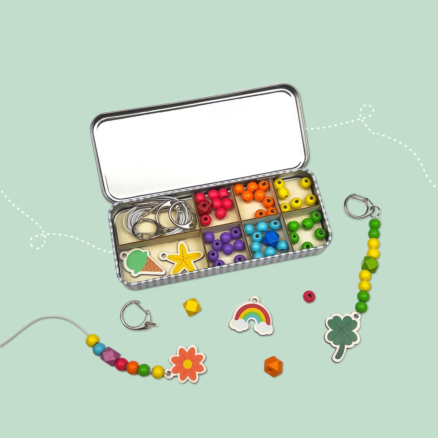 Cotton Twist Lucky Dip Keyring Making Kit