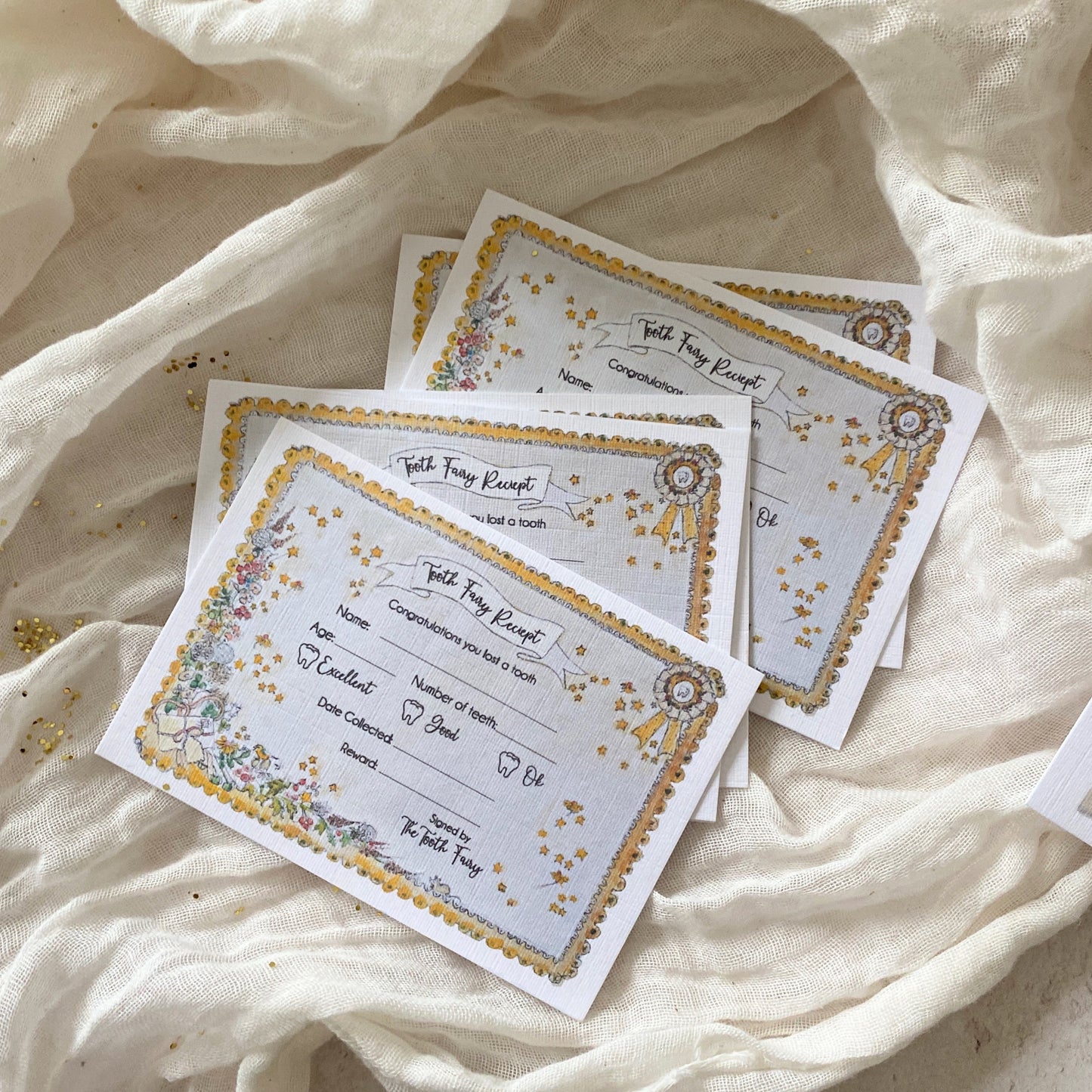 Tooth Fairy Receipt Card