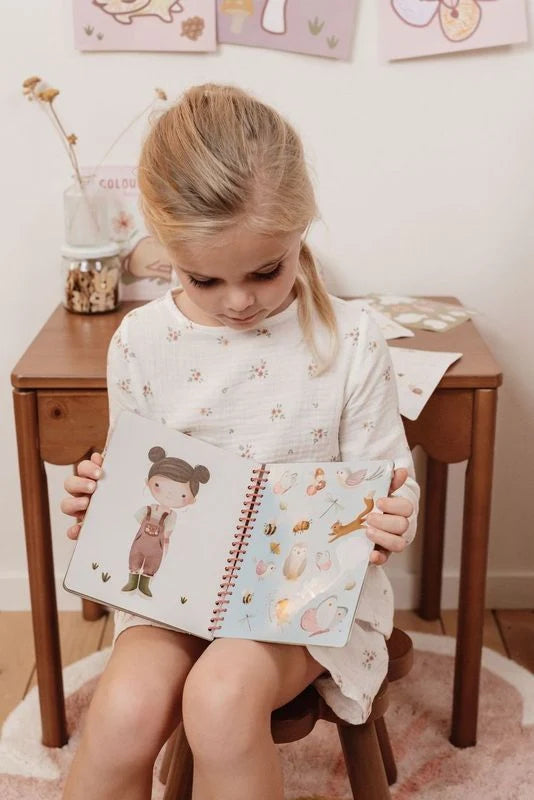 Little Dutch Dress me up book - Fairy Garden
