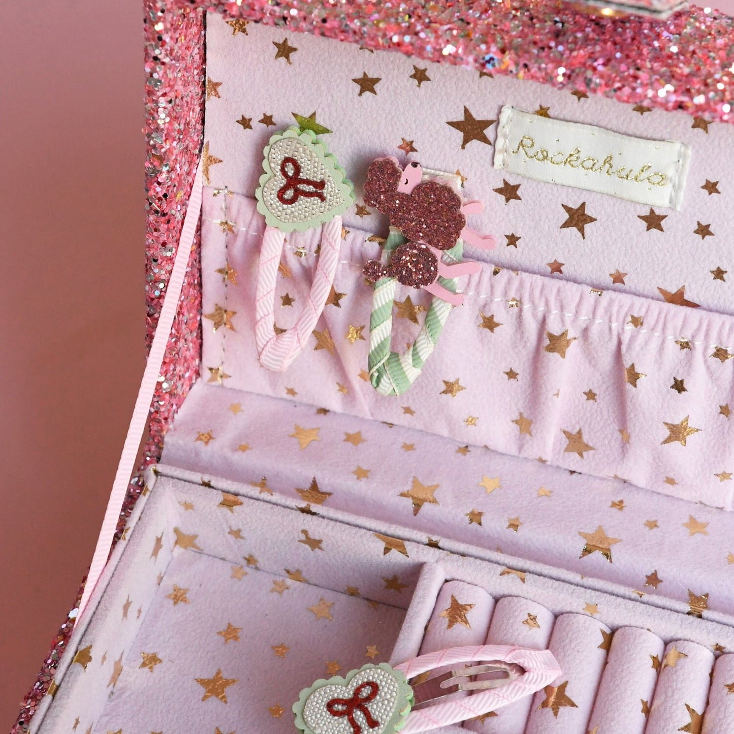 Rockahula Pretty in Pink Poodle Clips