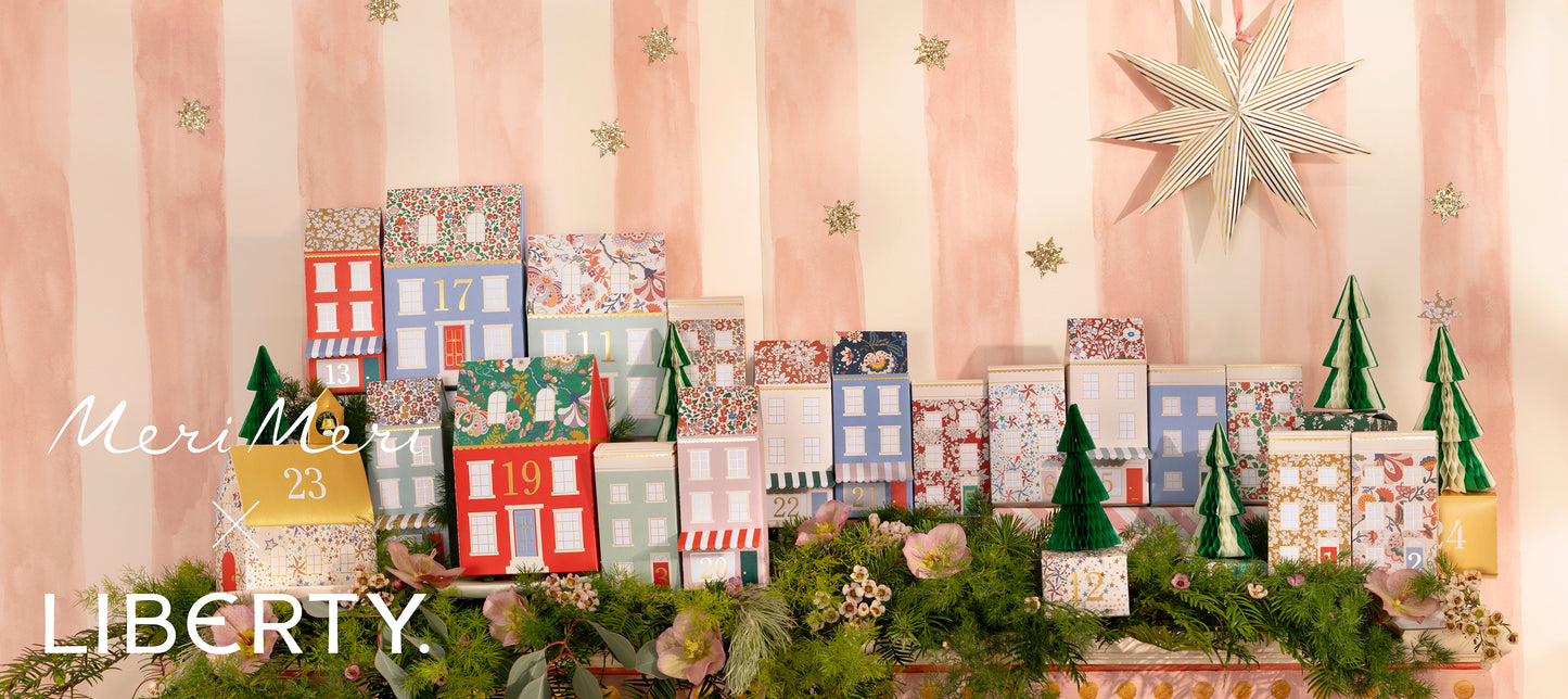 Meri Meri x Liberty Advent Village