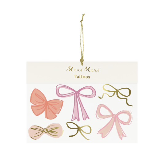 Meri Meri Bow Temporary Tattoos