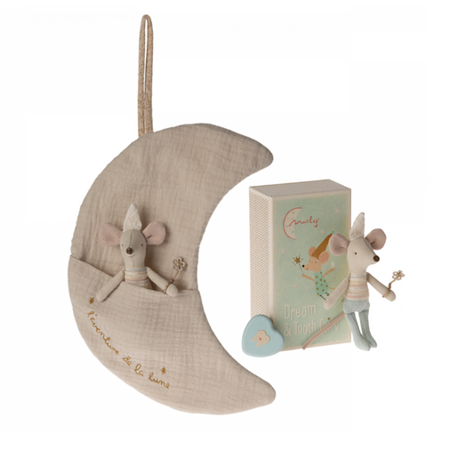 Maileg SS24 Sweet Dreams Little Tooth Fairy, Little Brother, Gift Set (DUE END JUNE)