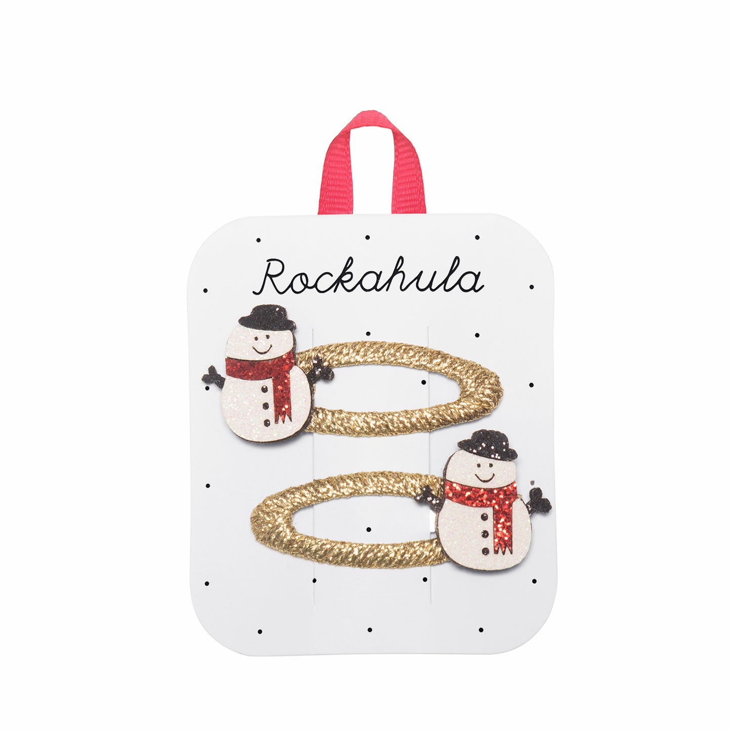 Rockahula Snowman Glitter Clips