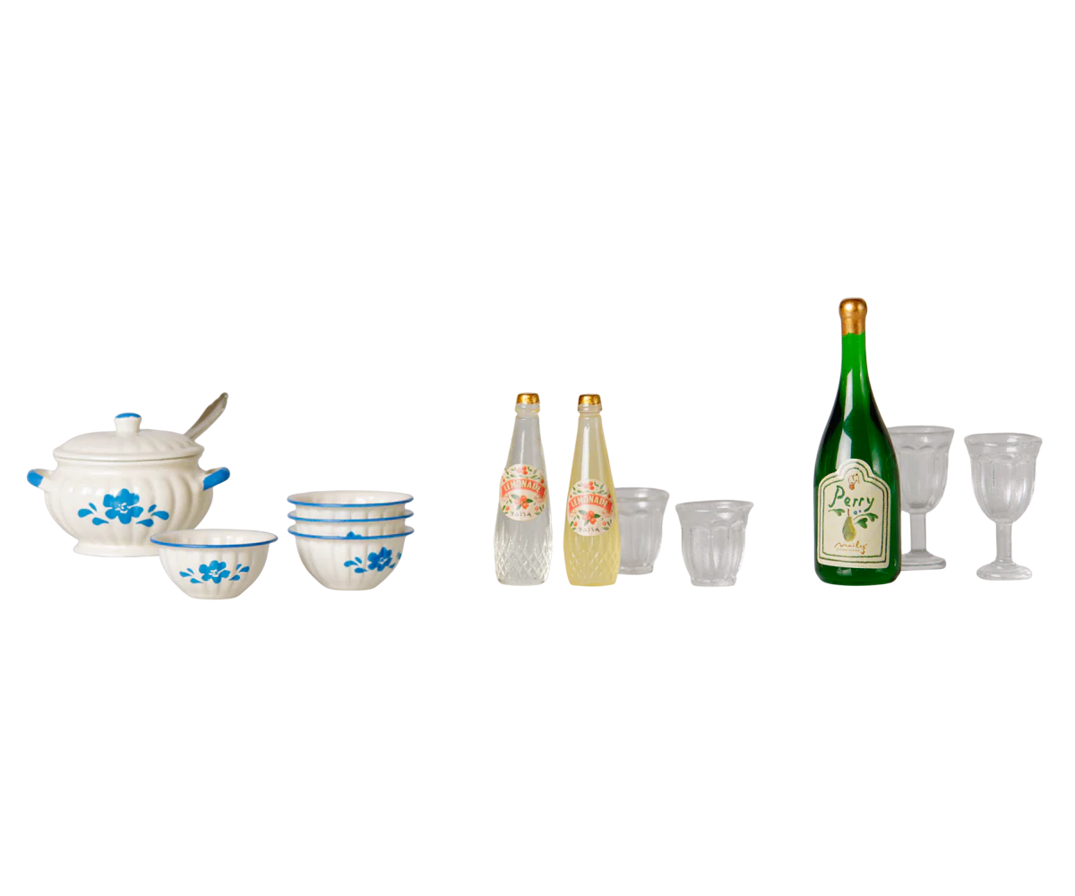 Maileg Soup set, Mouse