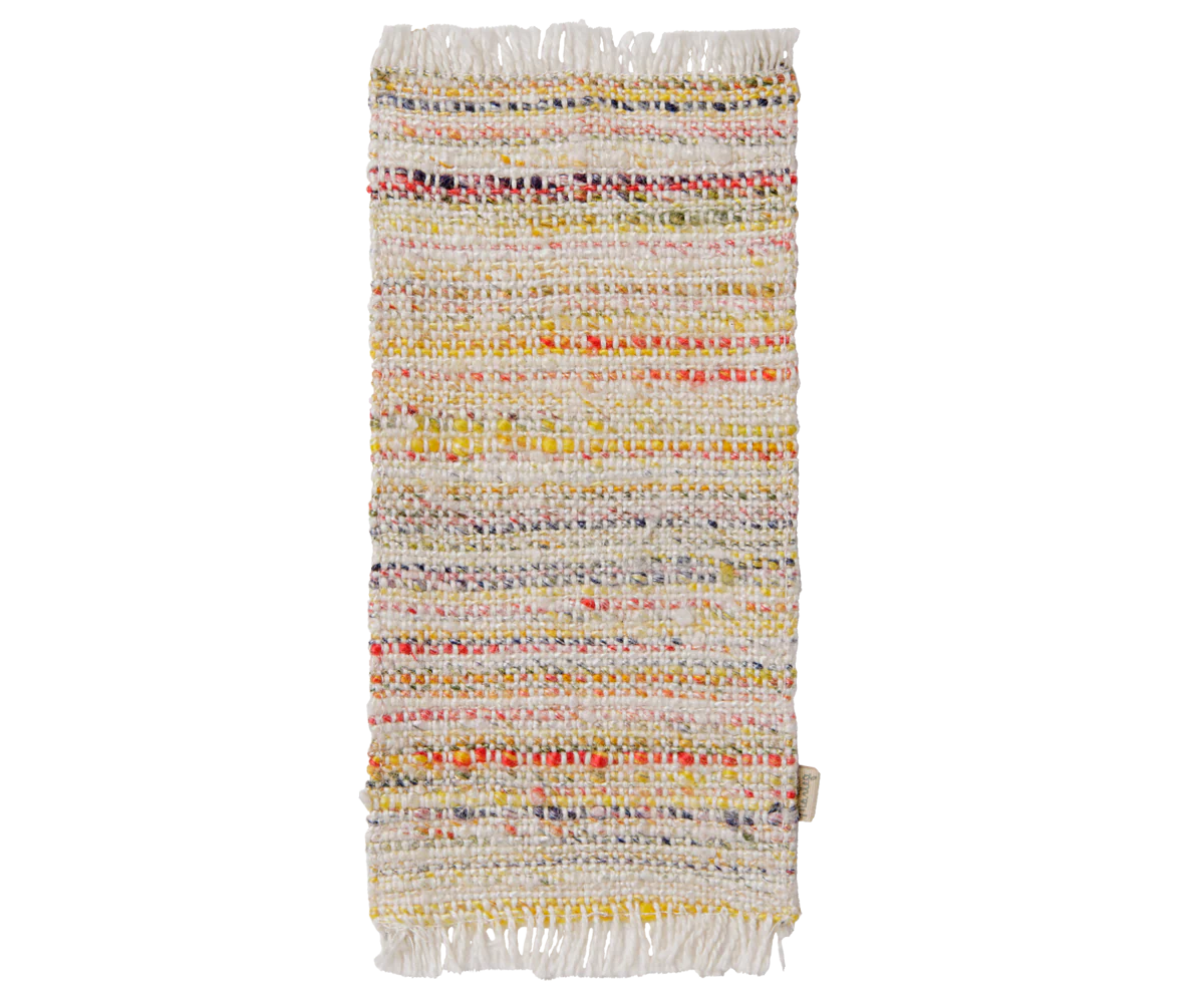 Maileg Rug, Miniature, Medium - Multi stripe
