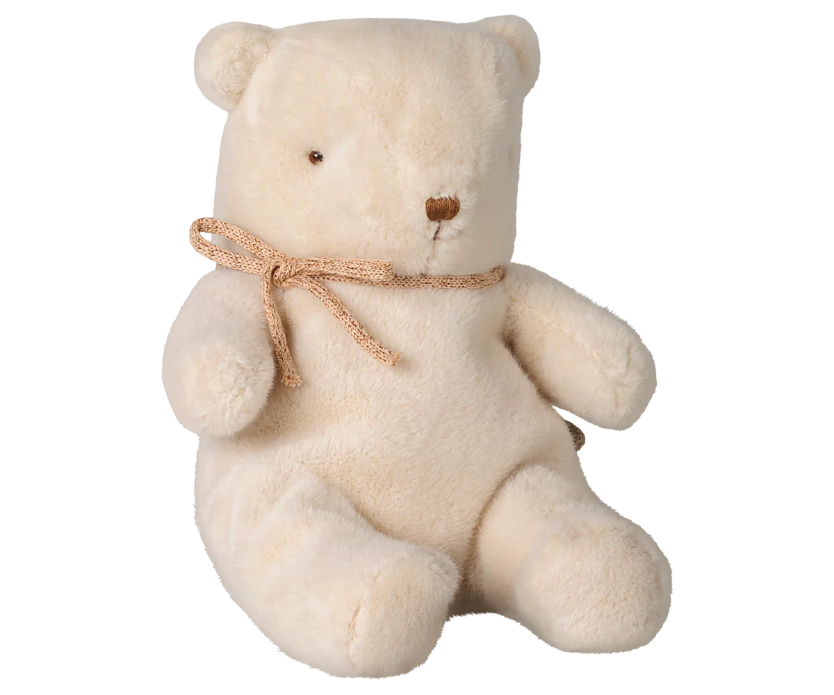Maileg Teddy bear plush, Small - Off white