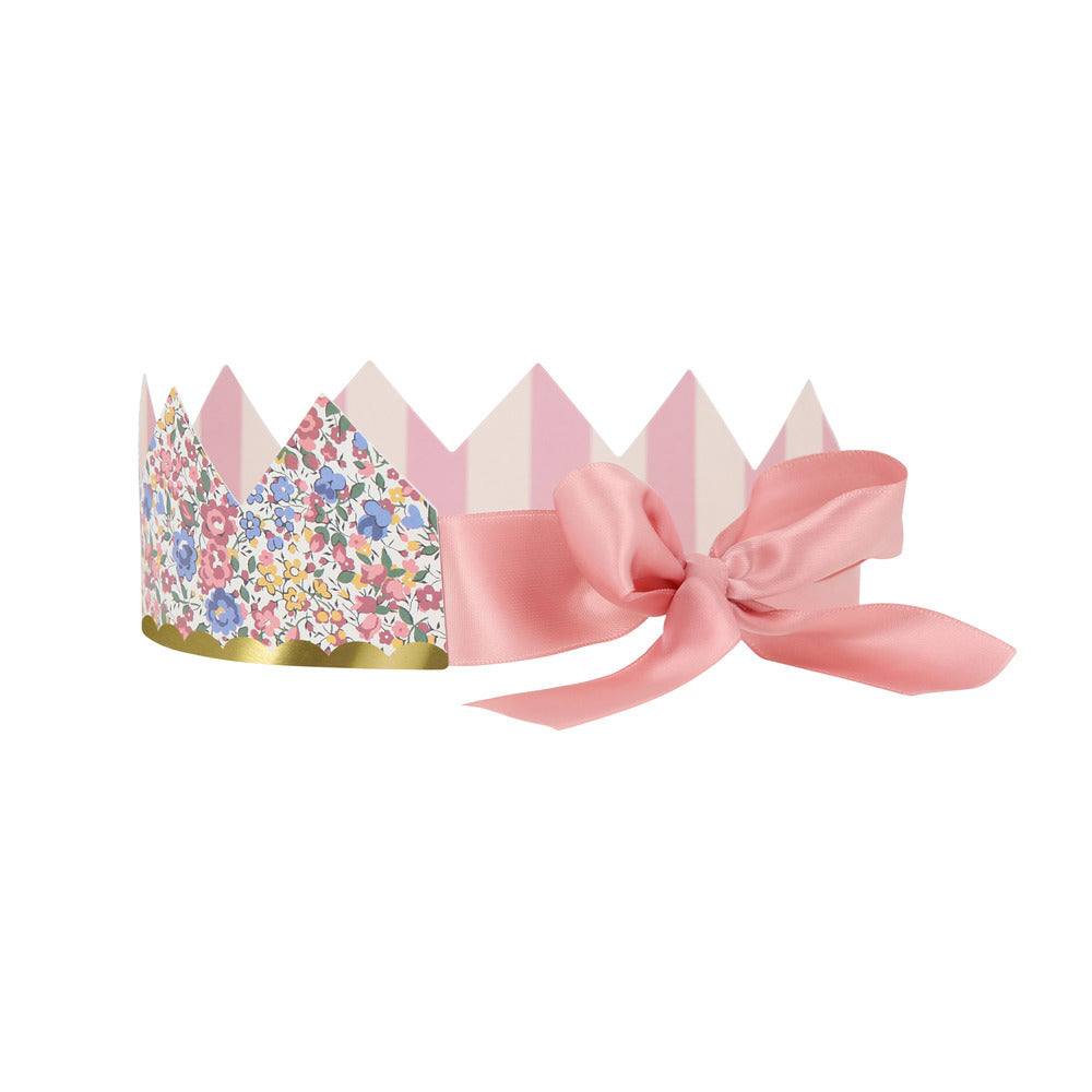 Meri Meri x Liberty Party Crowns ( 8 pack )