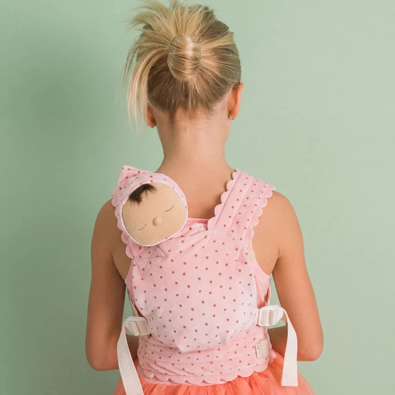 Dinkum Dolls by Olli Ella Strawberry Petal Baby Carrier