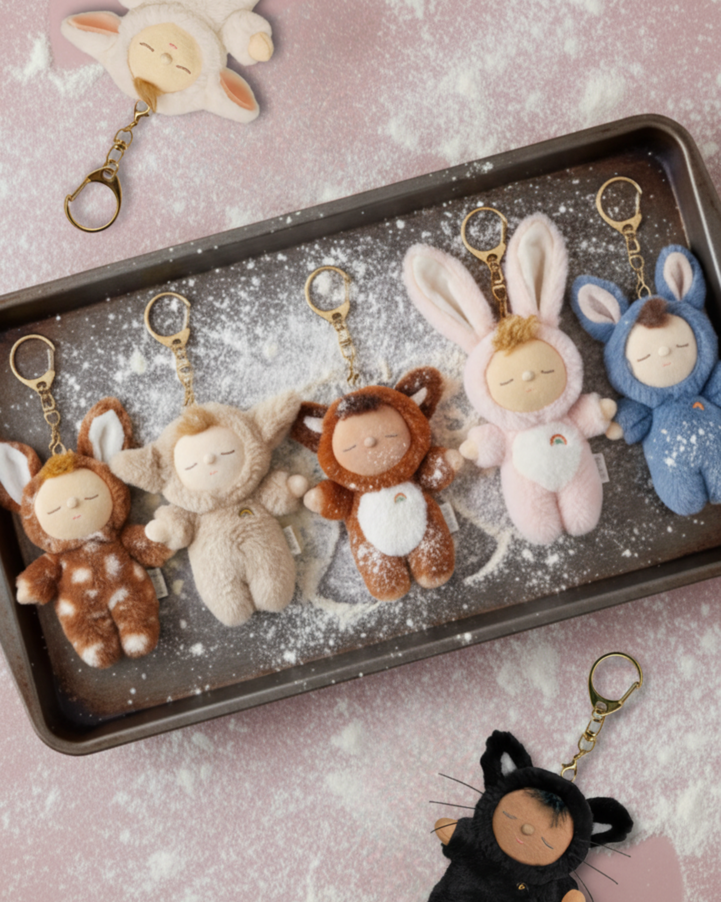 Olli Ella Cozy Bag Charm Bunny Flopsy