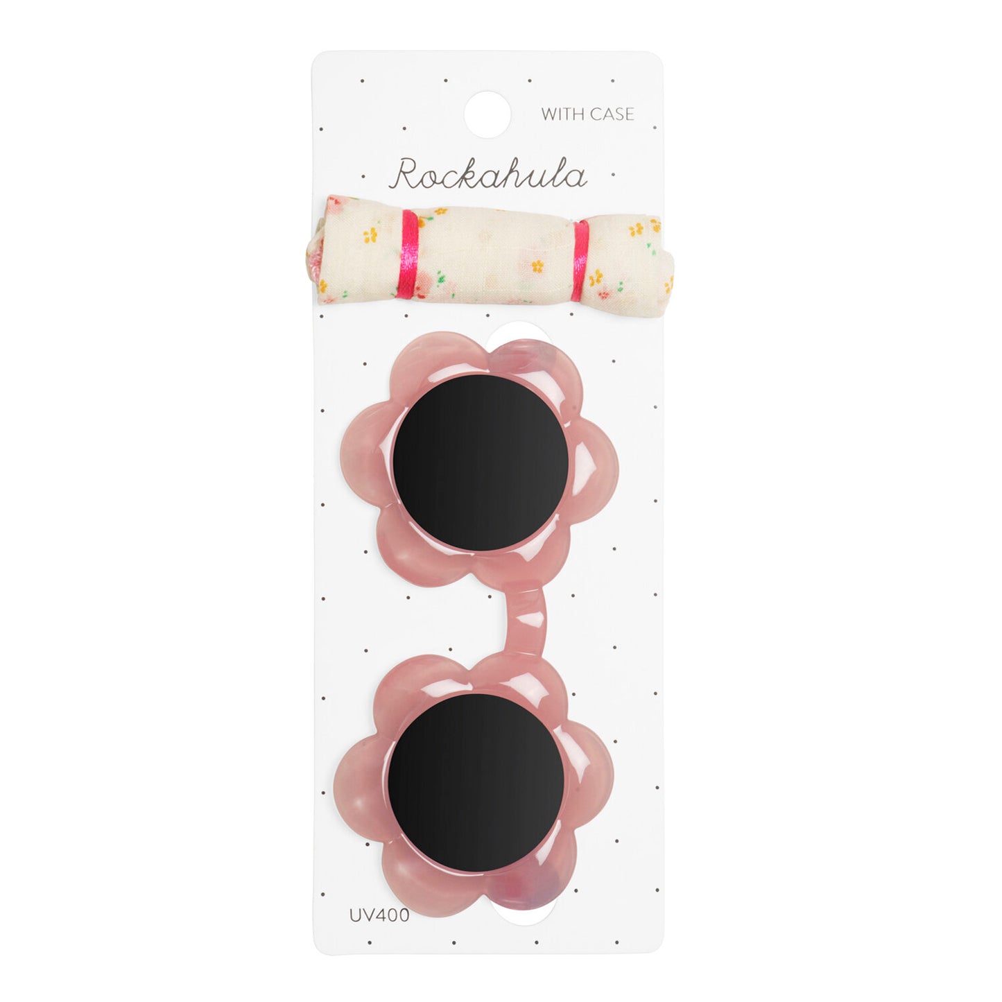 Rockahula Childrens Spotty Flower Sunglasses Pink