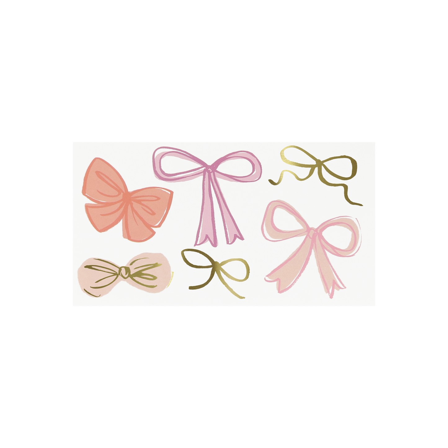 Meri Meri Bow Temporary Tattoos
