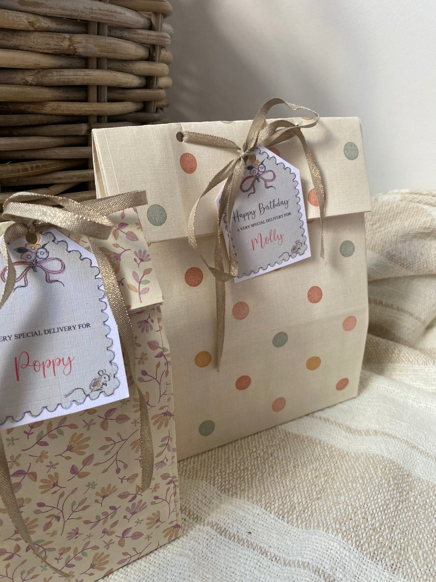 Personalised Maileg Spot Gift Wrapping, Large