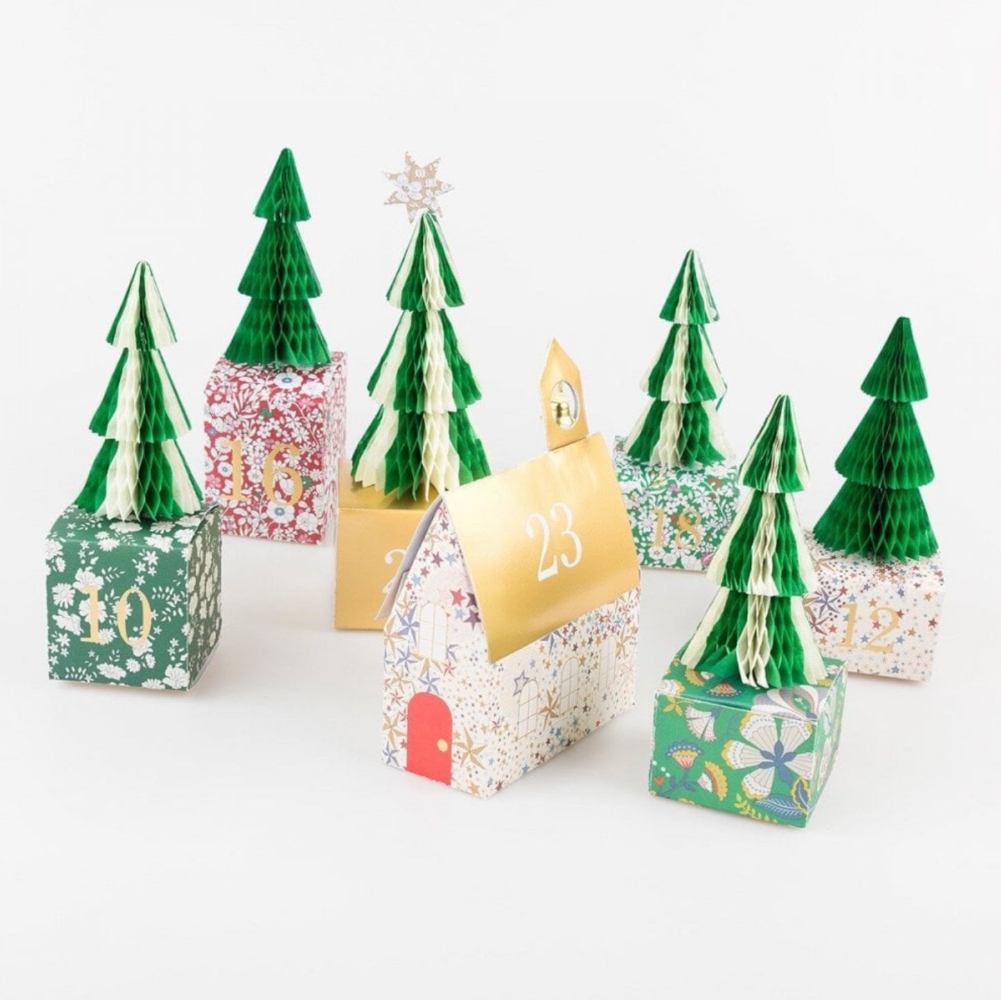 Meri Meri x Liberty Advent Village