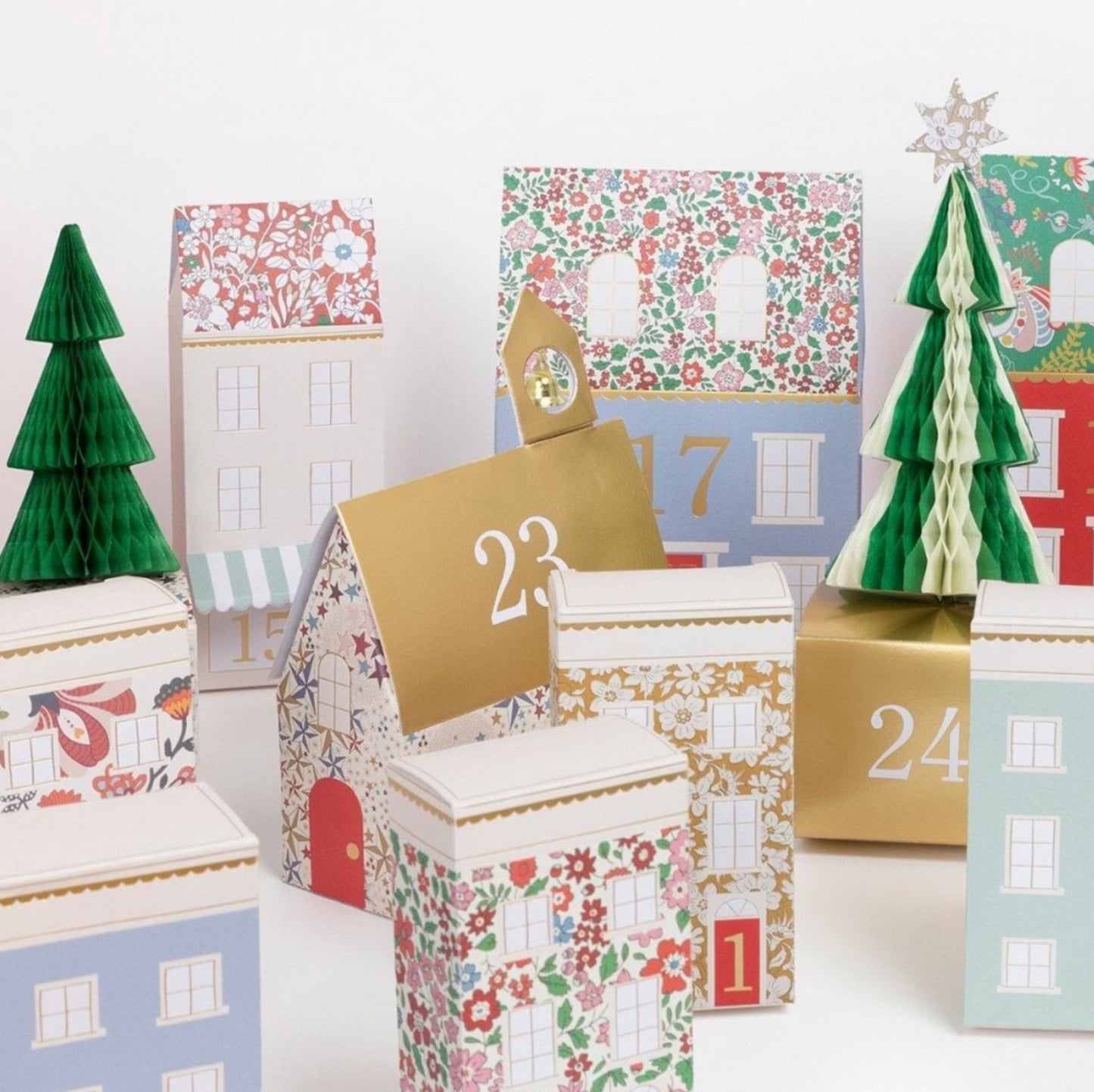 Meri Meri x Liberty Advent Village