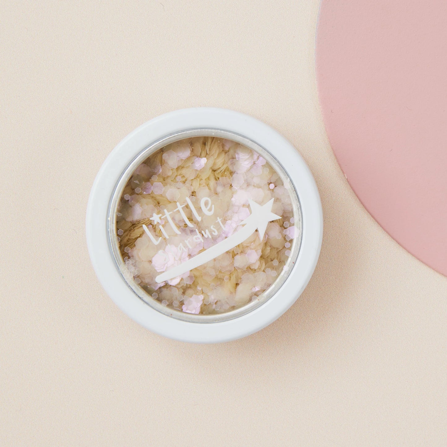 The Little Play MakeUp Company Little Pink Opal Stars Biodegradable Glitter (6g)