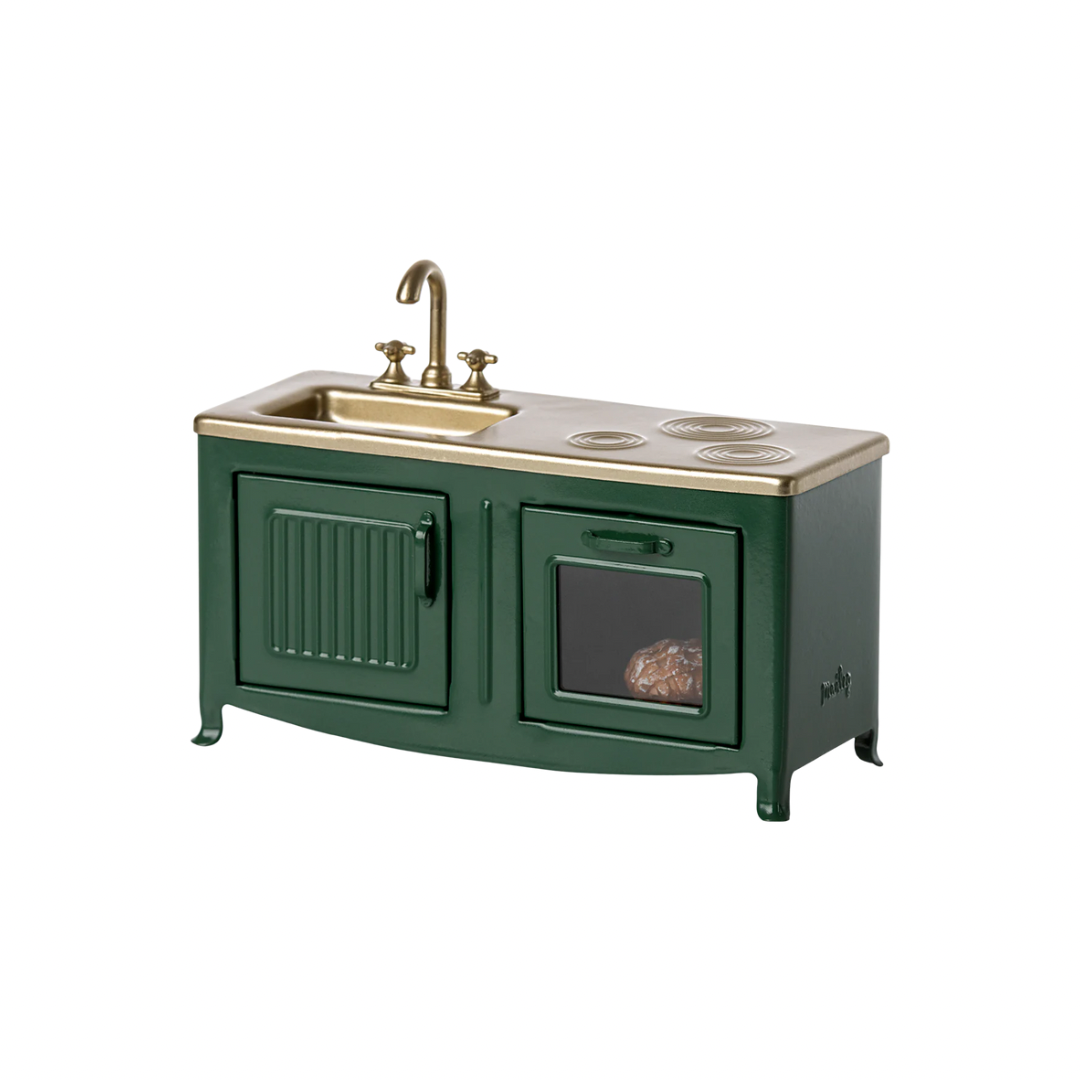 Maileg Mouse Kitchen, Dark Green