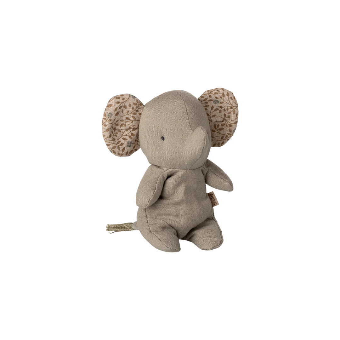 Maileg Safari friends, Elephant, Mini - Iron grey – Mouse in a Box