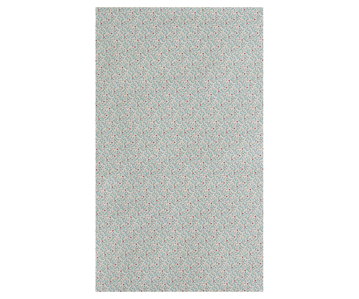 Maileg Gift Wrap, 10m - Berry Branches - Blue