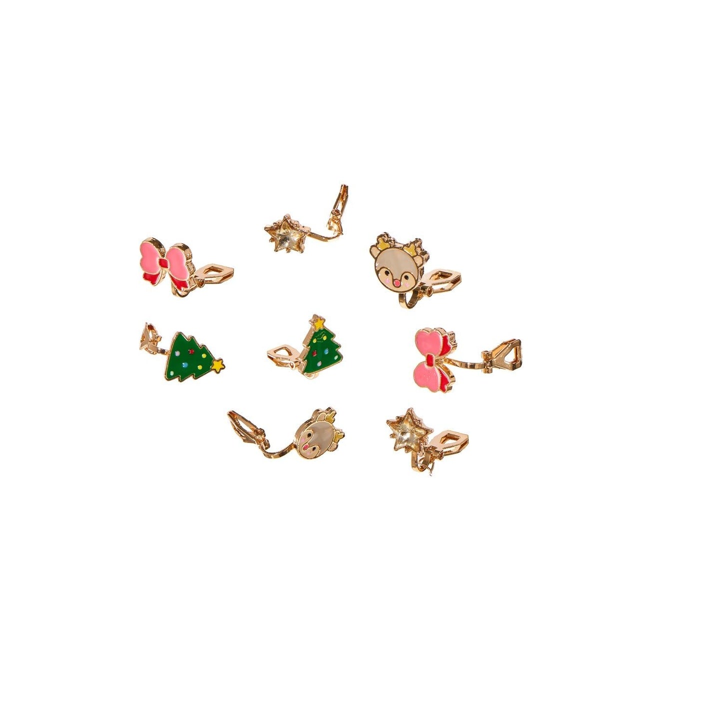 Rockahula Jolly Christmas Clip On Earrings