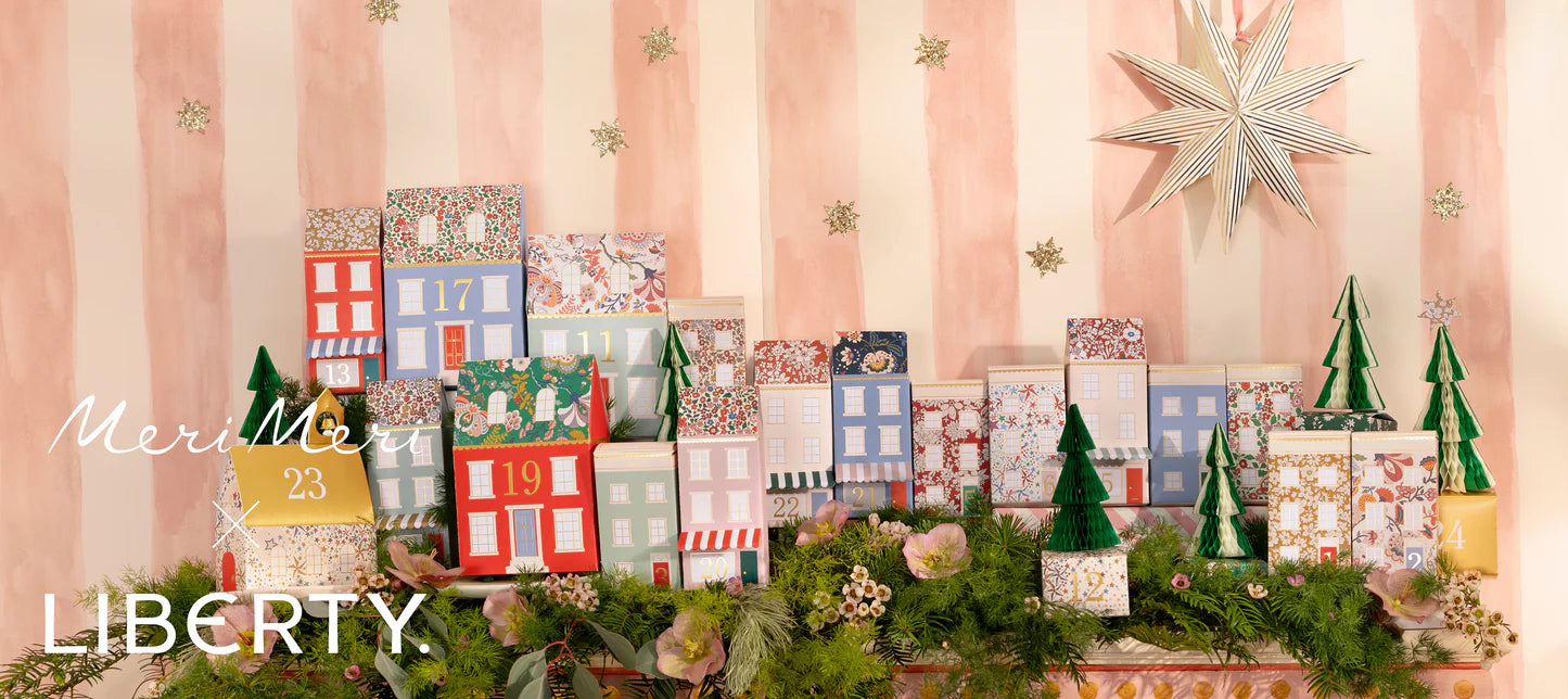 Meri Meri x Liberty Advent Village