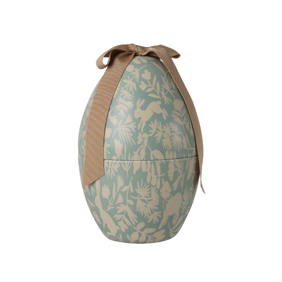 Maileg Easter Egg, Medium - Dusty Blue