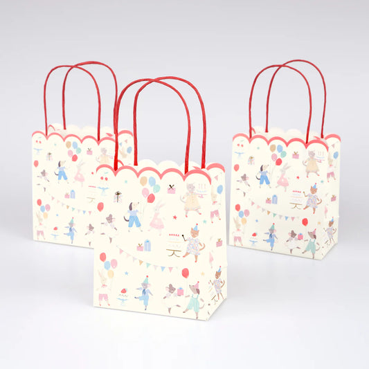Meri Meri Animal Friends Party Bags (x 8)