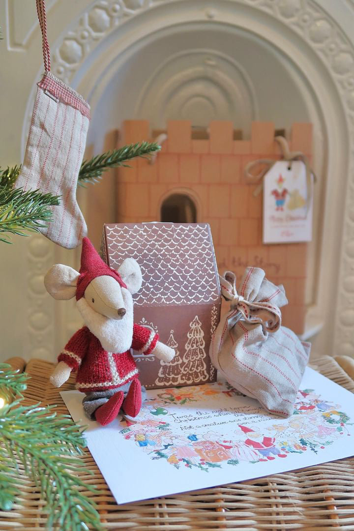 Maileg Santa is on his way Christmas Eve Box