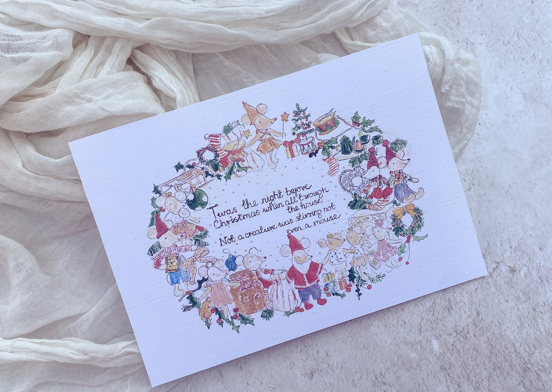 Maileg exclusive Christmas print