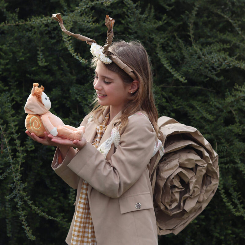 Olli Ella Dinky Dinkum Dolls - Scottie Snail - Orange