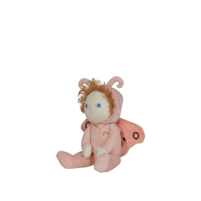 Olli Ella Dinky Dinkum Dolls - Millie Moth - Pink