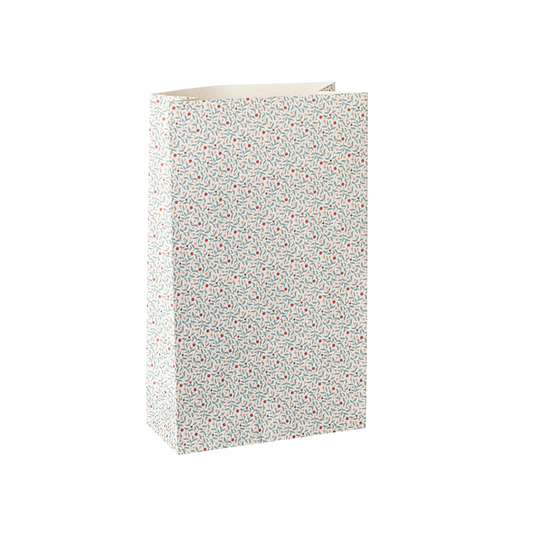 Maileg Gift Bag - Berry Branches Dusty Blue