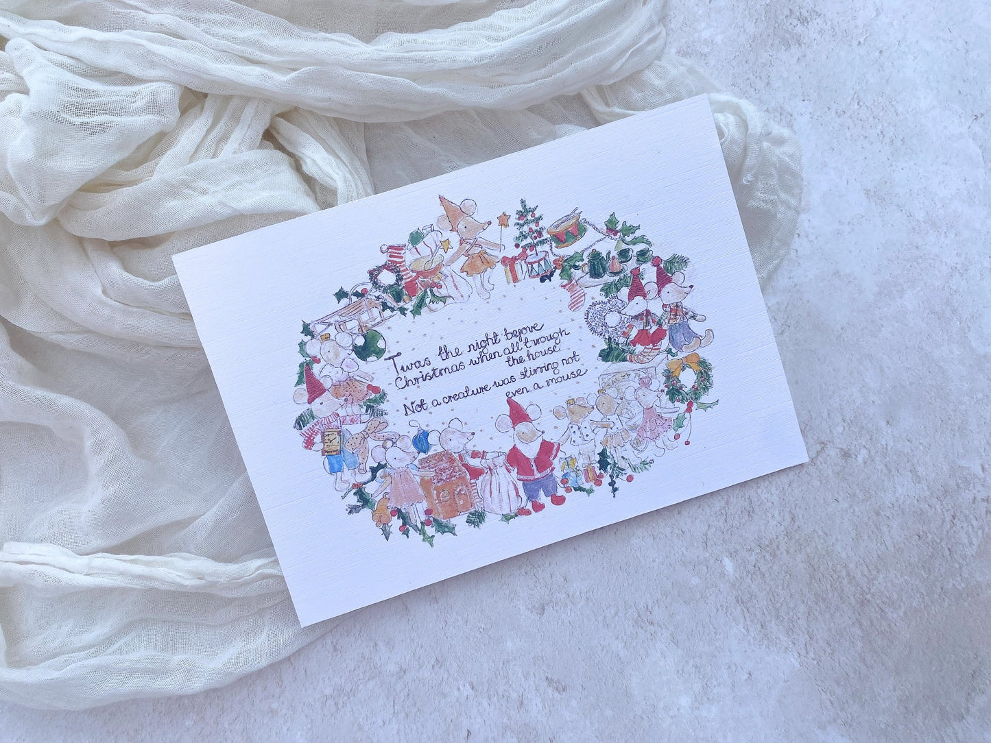 Maileg Santa is on his way Christmas Eve Box, Ballerina - DUE 24/11