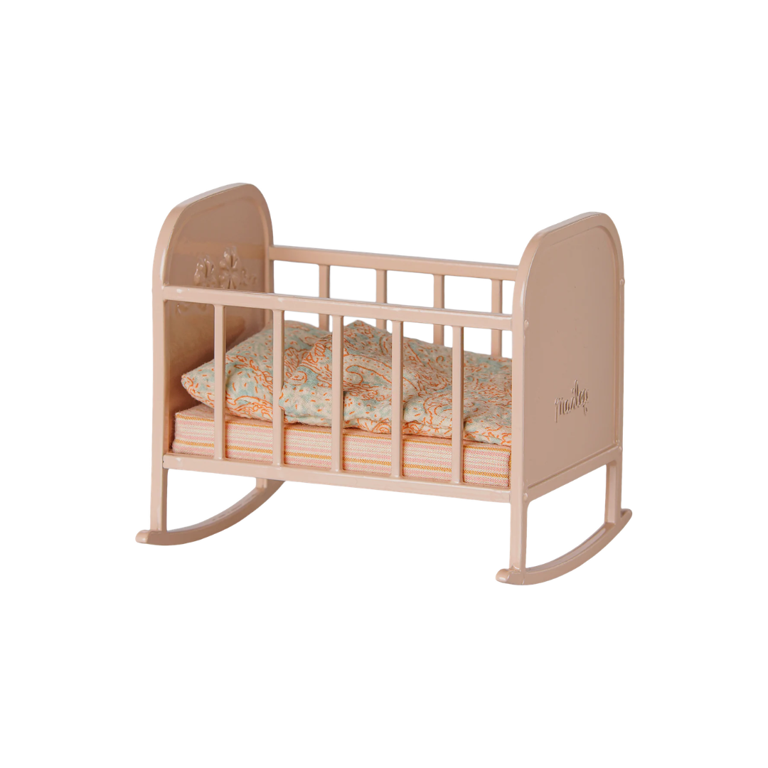 Maileg Cradle, My - Light rose