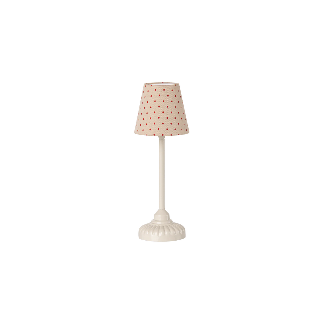 Maileg Vintage floor lamp, Mouse - Sand