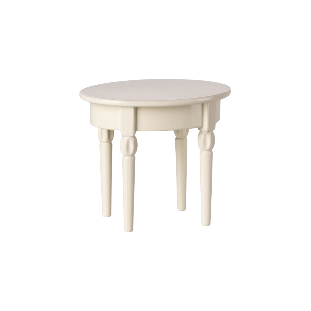 Maileg Vintage side table, Mouse - Off white