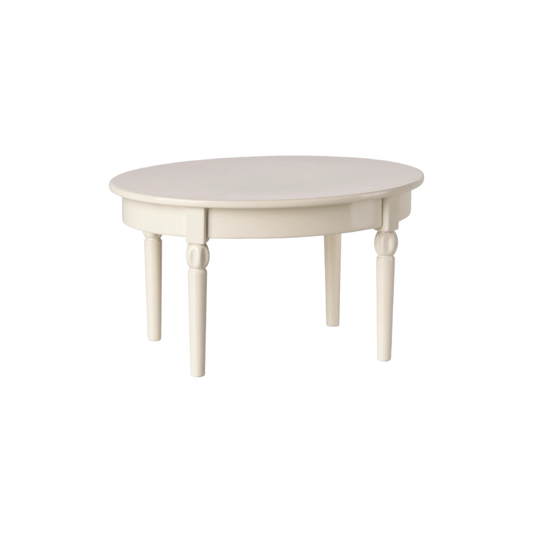 Maileg Vintage dining table, Mouse - Off white