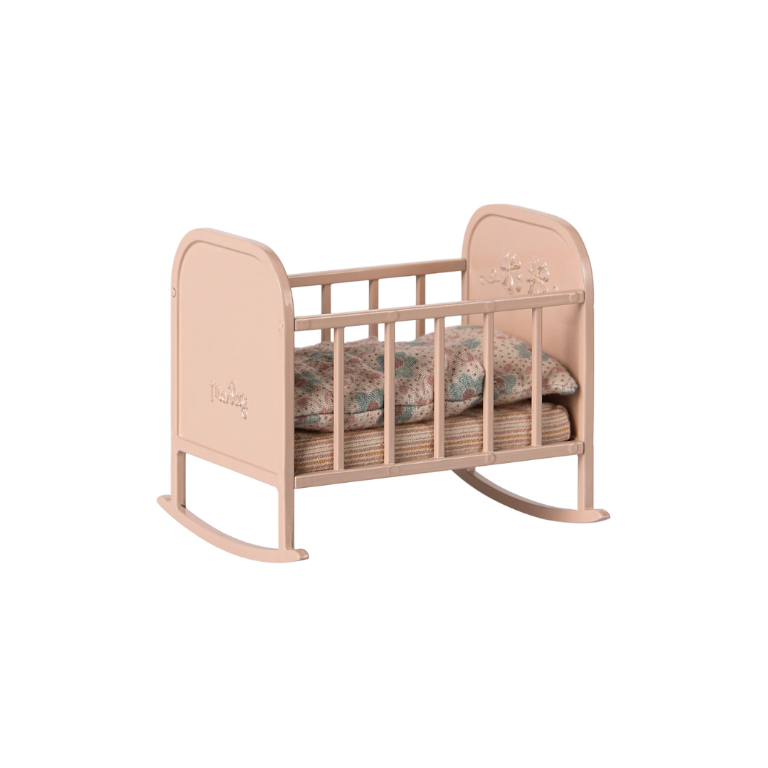Maileg My Baby Cradle Light Rose Maileg Mouse Nursery SS25