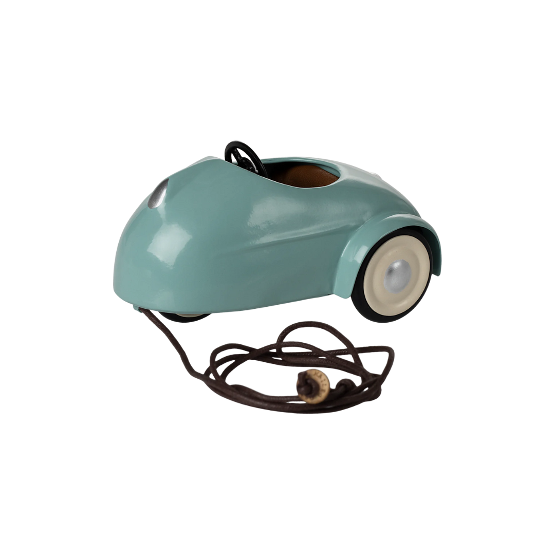 Maileg Car, Mouse - Light blue