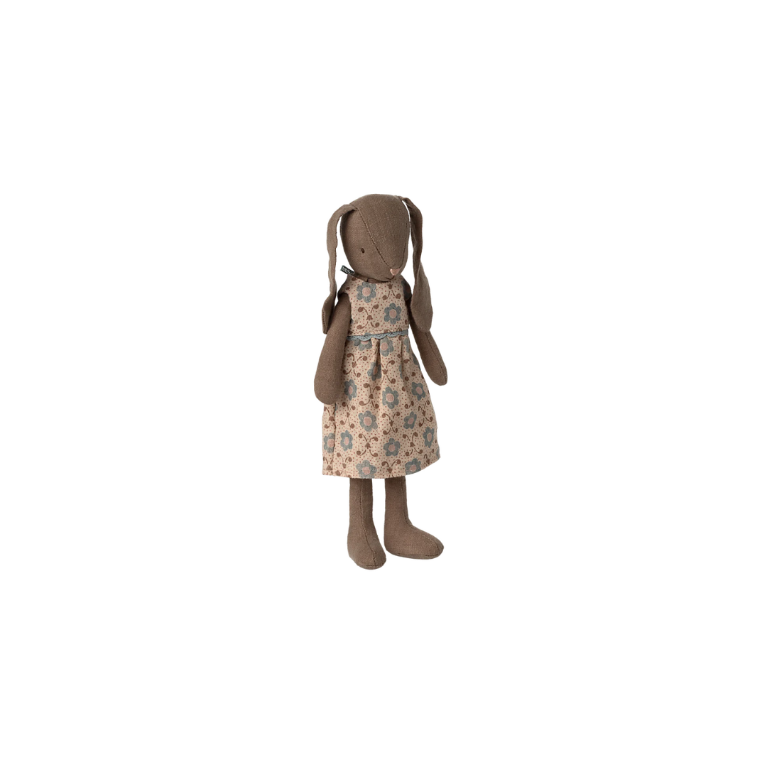 Maileg Bunny size 2, Brown - Dress