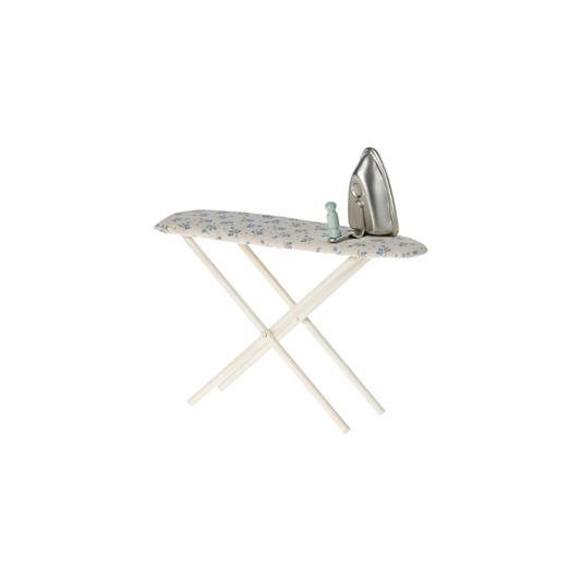 Maileg miniature iron and ironing board