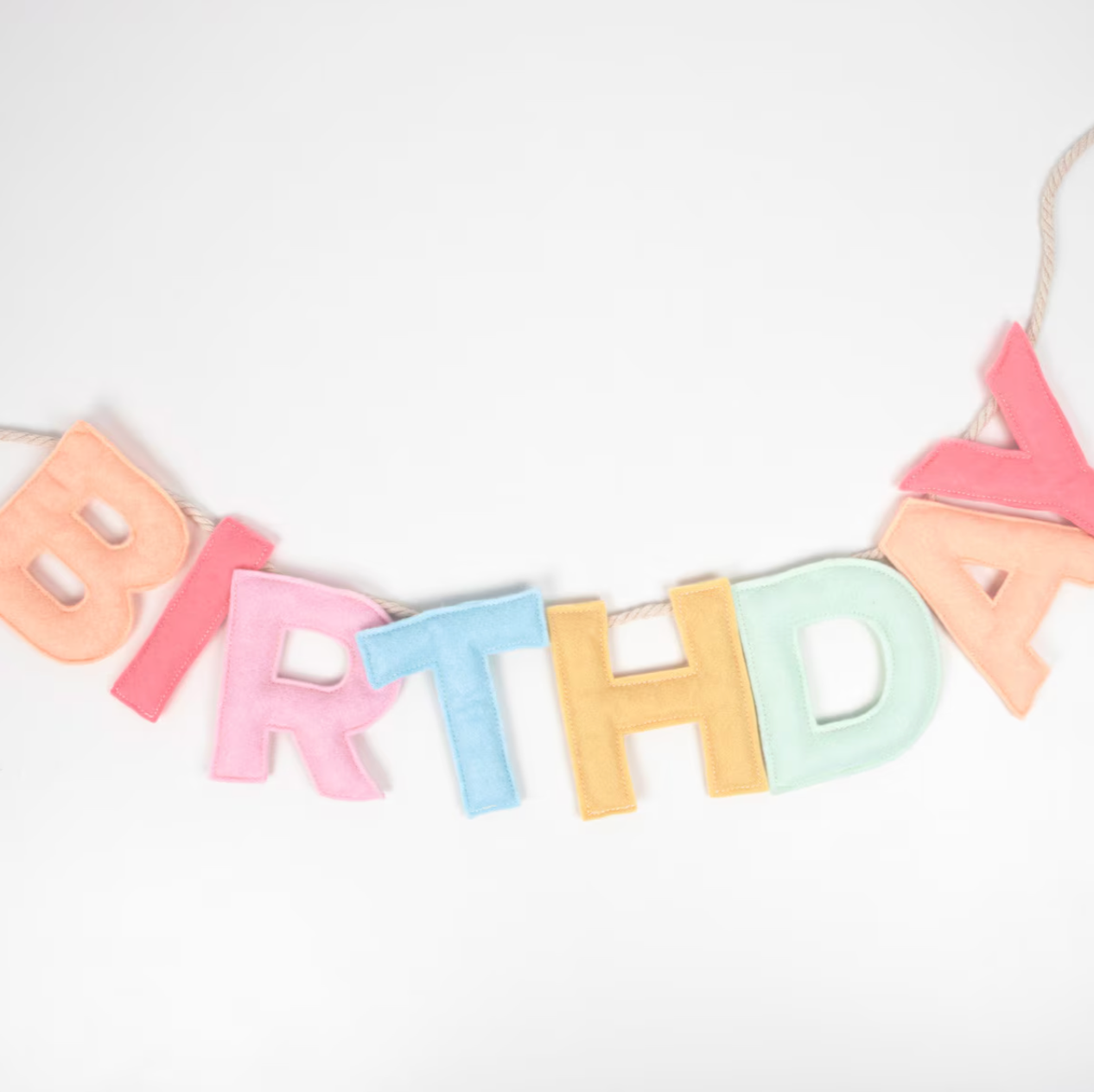Meri Meri Felt Happy Birthday Garland