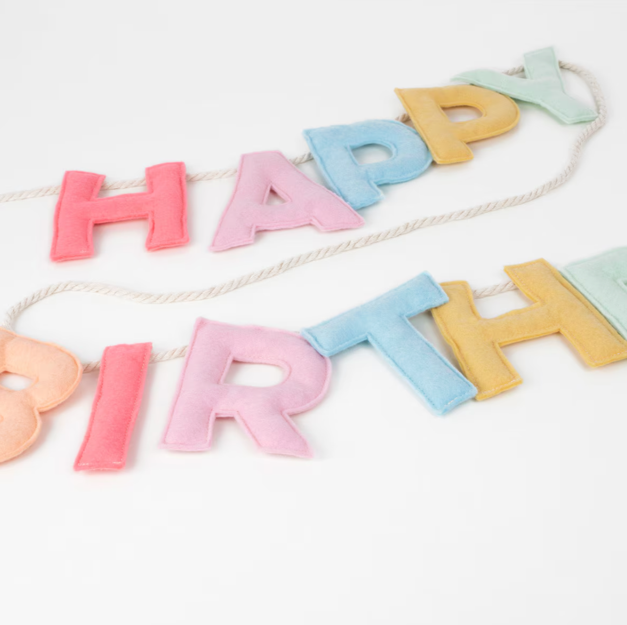 Meri Meri Felt Happy Birthday Garland